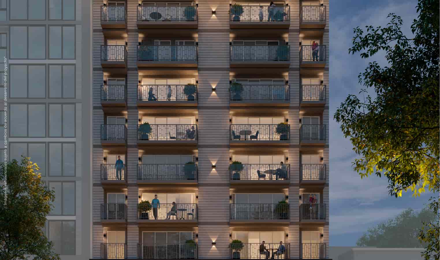 FACHADA H21 NOCHE (1)